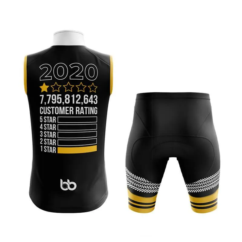 2020 1 Star Club Cycling Kit (V2) (Black)