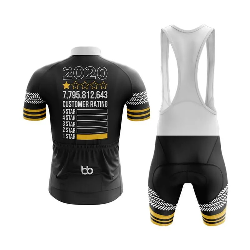 2020 1 Star Club Cycling Kit (V2) (Black)