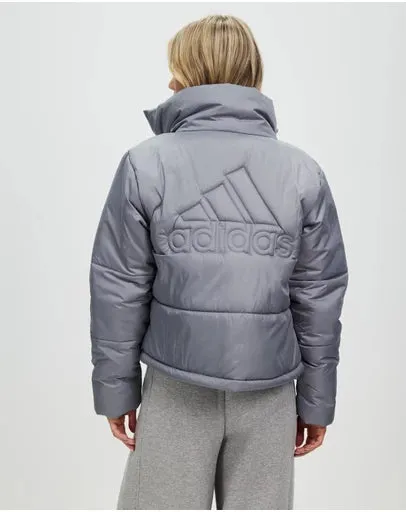 ADIDAS BSC INSULATED JACKET - WOMEN - GREY