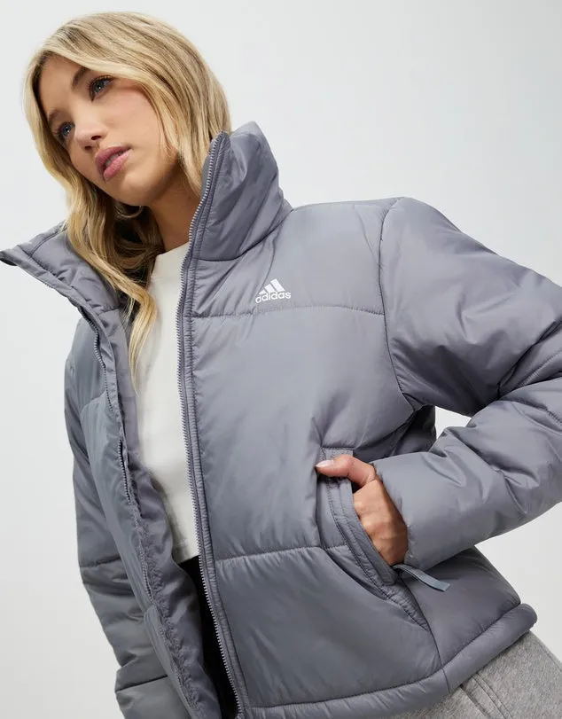 ADIDAS BSC INSULATED JACKET - WOMEN - GREY