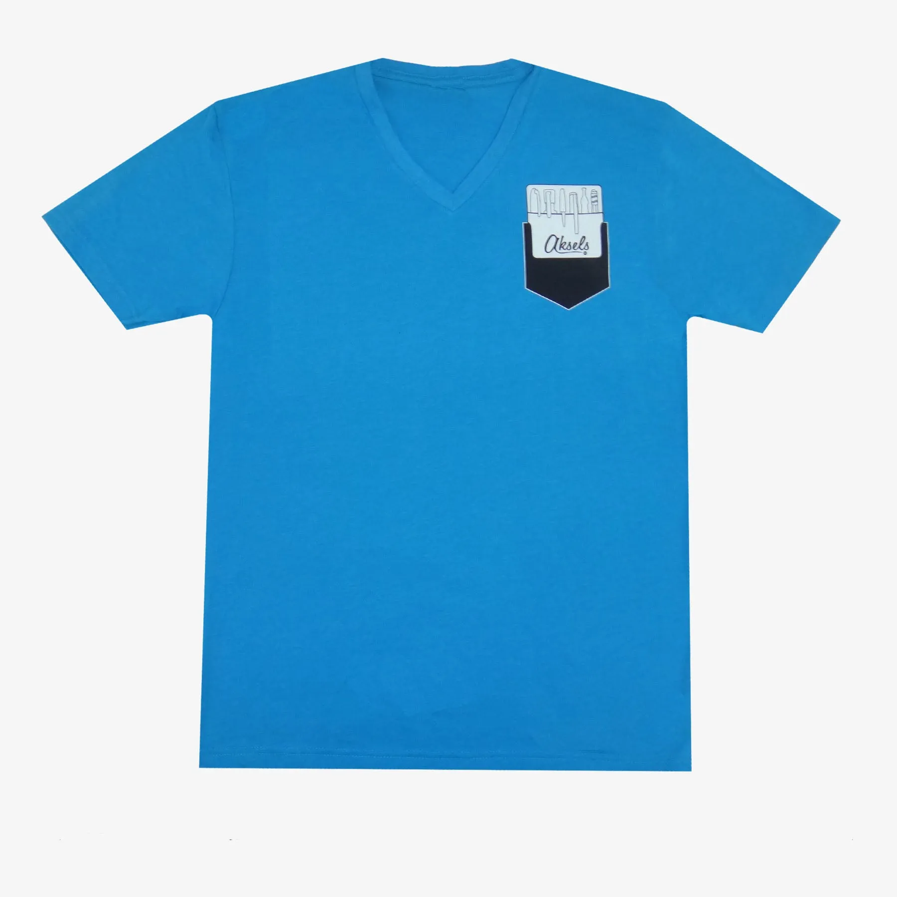 Aksels Pocket Protector V-Neck T-Shirt