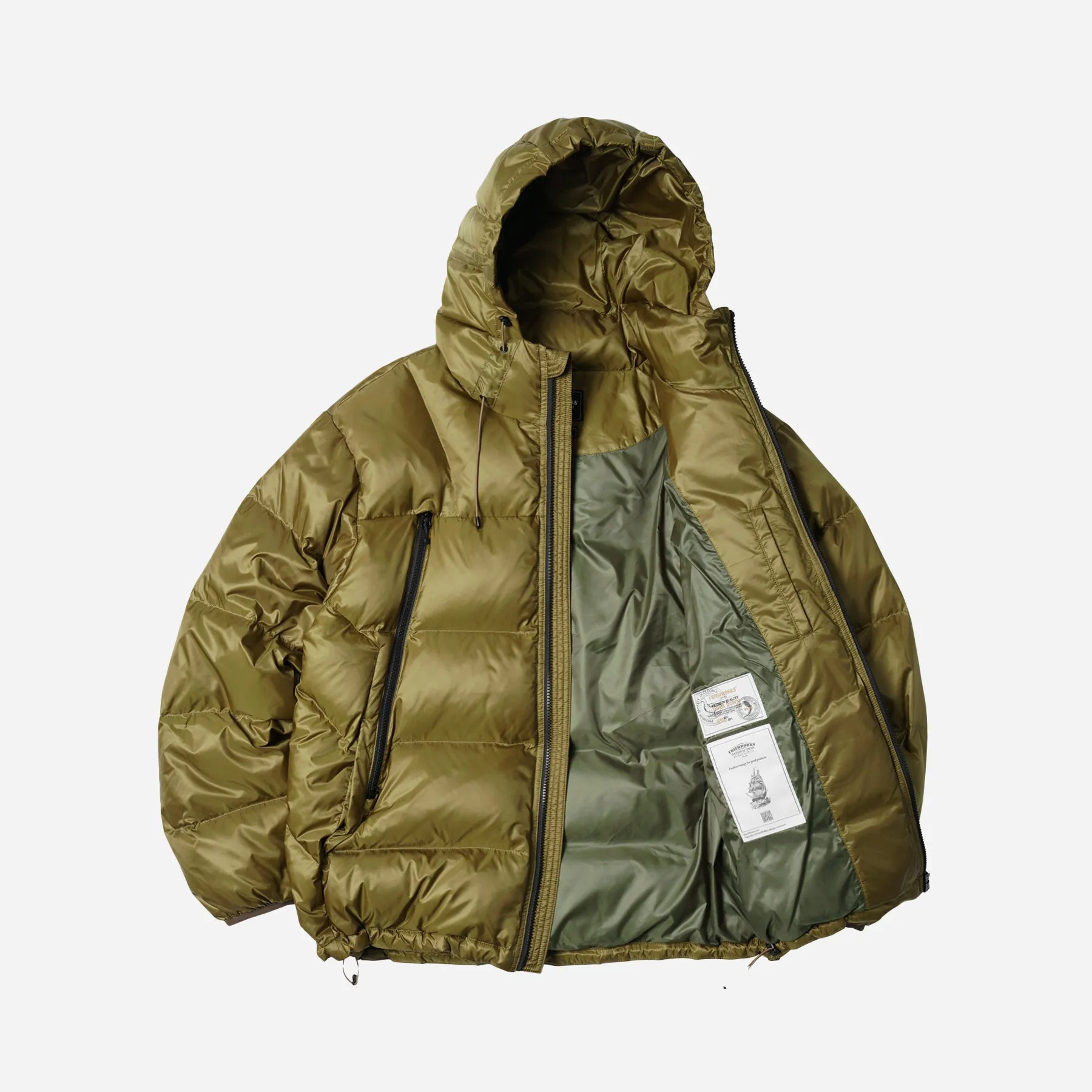 Sure! Heres an optimized title for your e-commerce product:

Premium ALTAVIA Insulated Down Parka Jacket - Moss Green, Warm and Stylish Winter Coat for Maximum Comfort