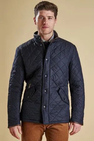 Barbour Powell Quilted Jacket Jacket in Navy - MQU0281NY71