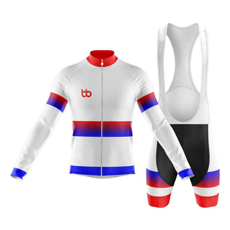 BB Gradient Club Cycling Kit (Red-Blue)