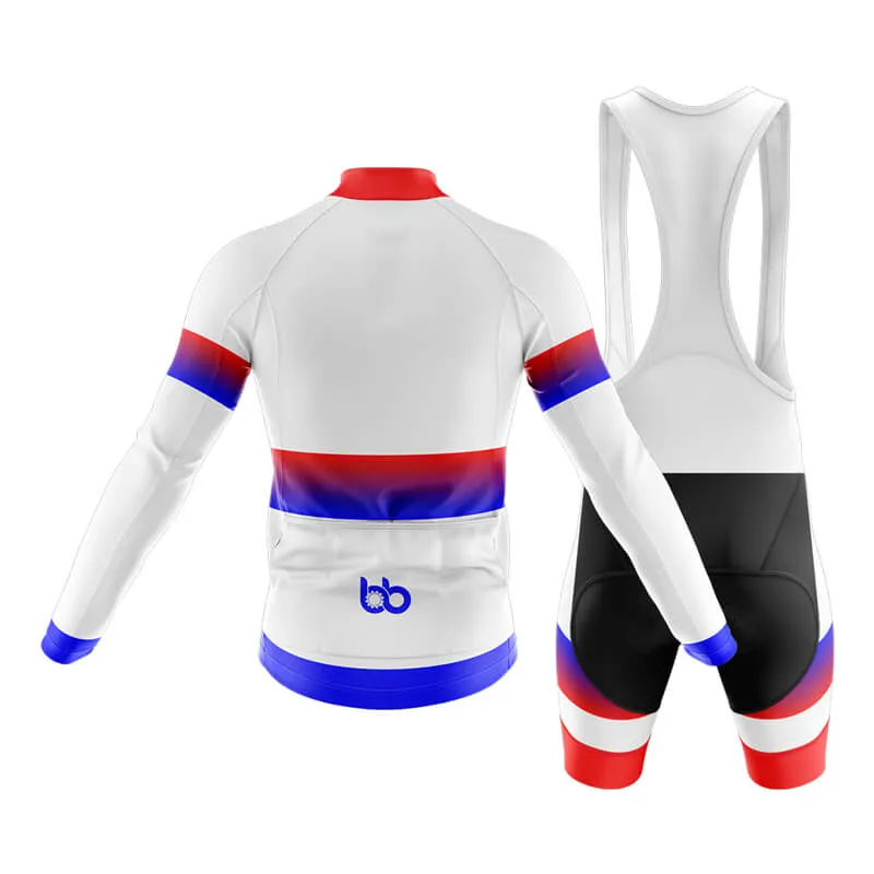 BB Gradient Club Cycling Kit (Red-Blue)