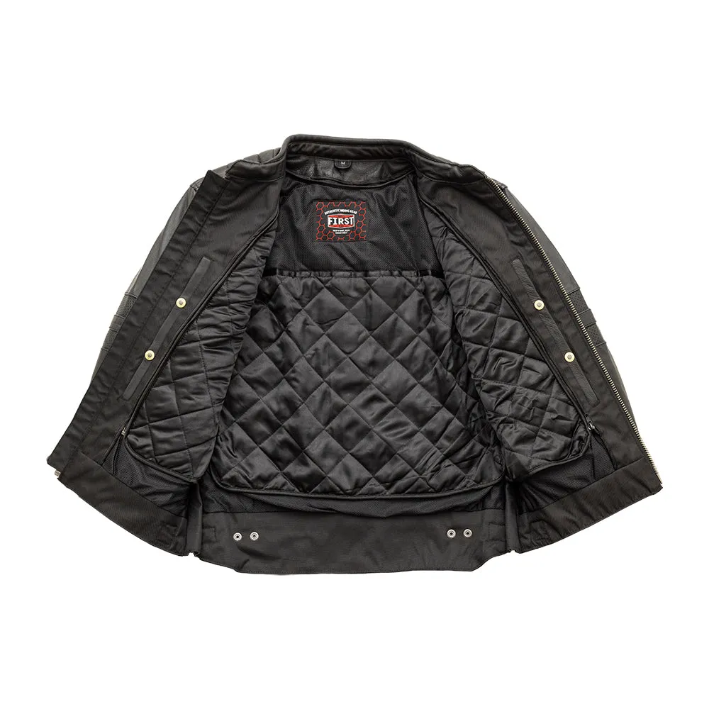 BiTurbo - Men's Leather Motorcycle Jacket