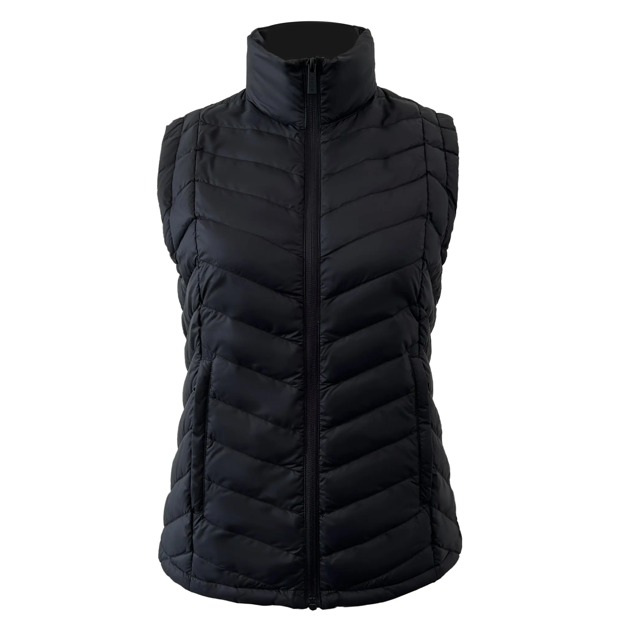 Black Duck Down Puffer Vest