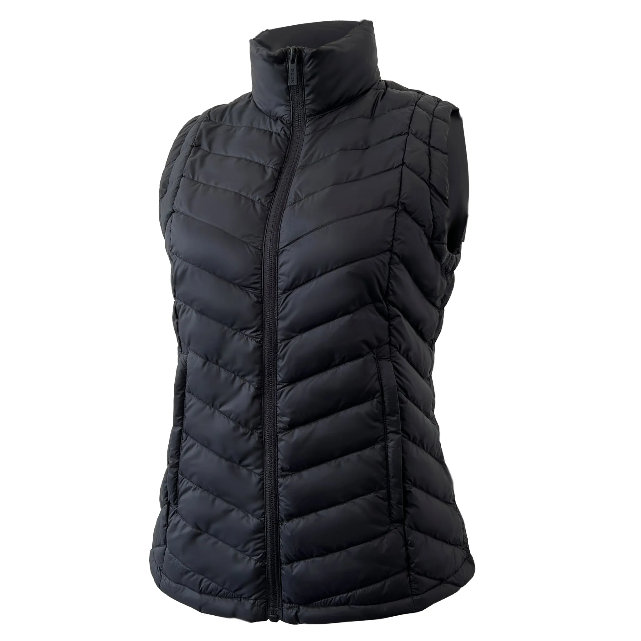 Black Duck Down Puffer Vest