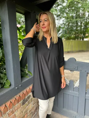 Black Essential Tunic Gloria