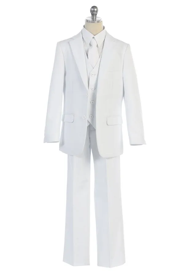 Boys White Suit