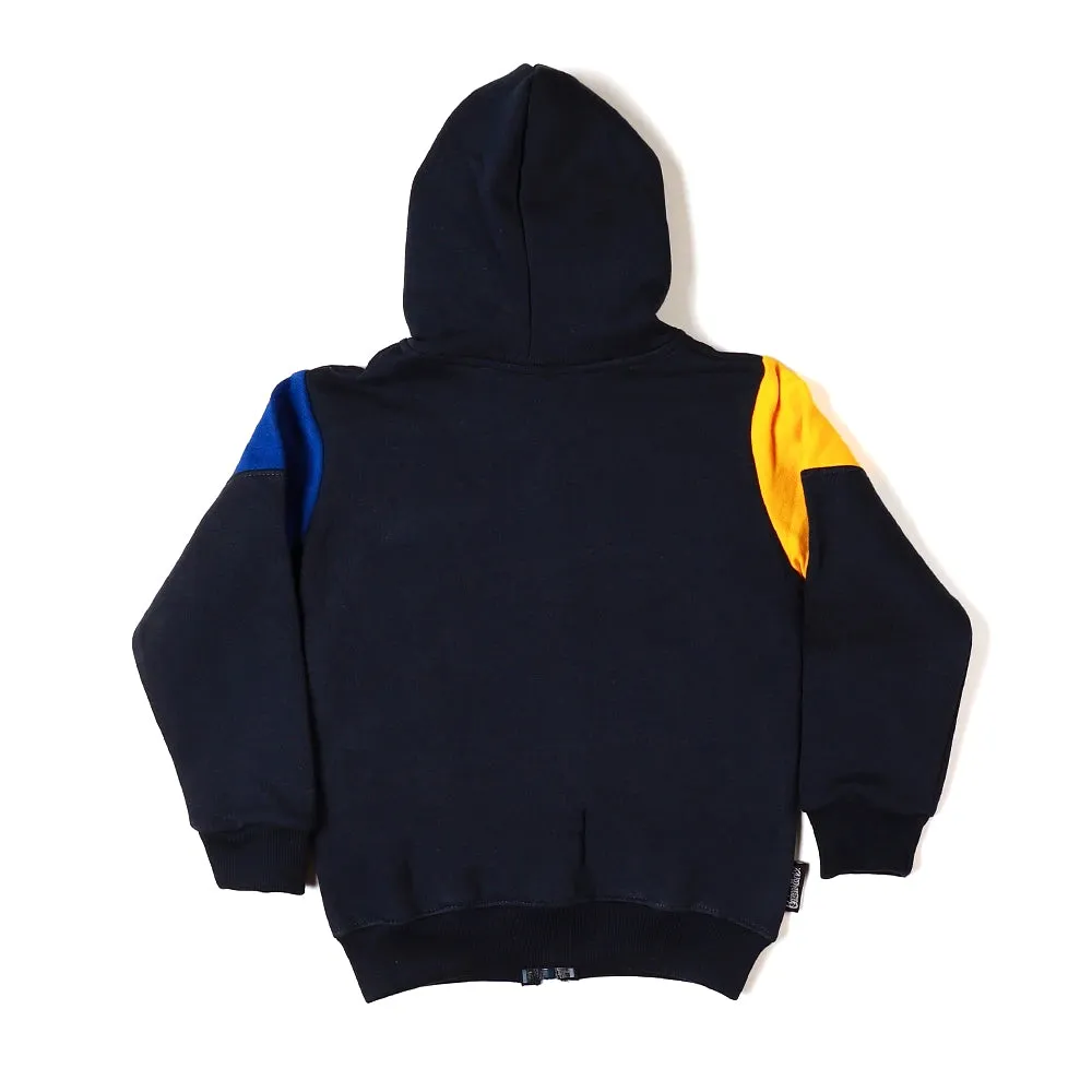 BP Hooded Jacket For Boys - Navy Blue