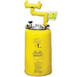 Bradley 15 Gallon Portable Pressurized  Eye Wash Unit With Heater Jacket