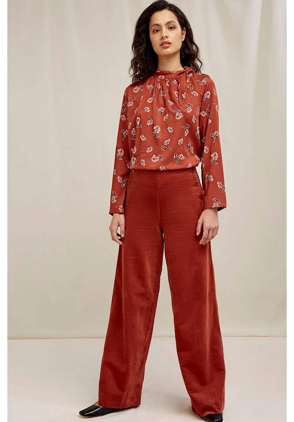 Caren Velvet Trousers