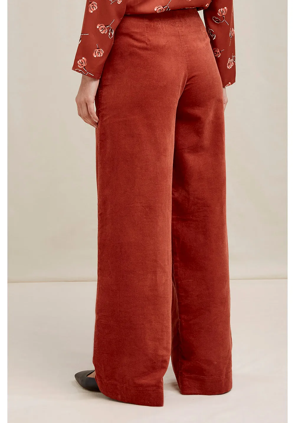 Caren Velvet Trousers