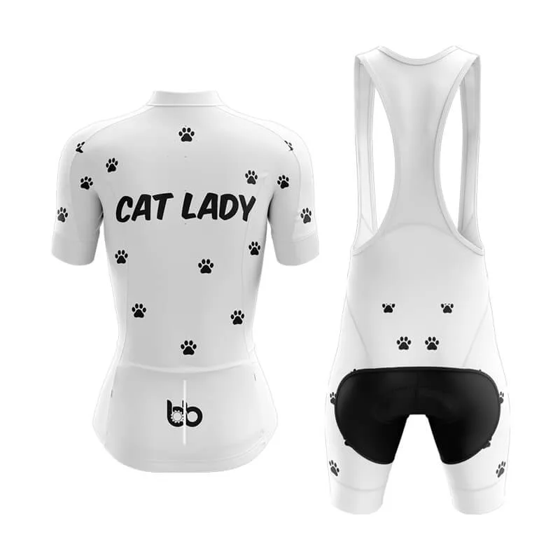 Cat Lady (V4-White) Club Cycling Kit