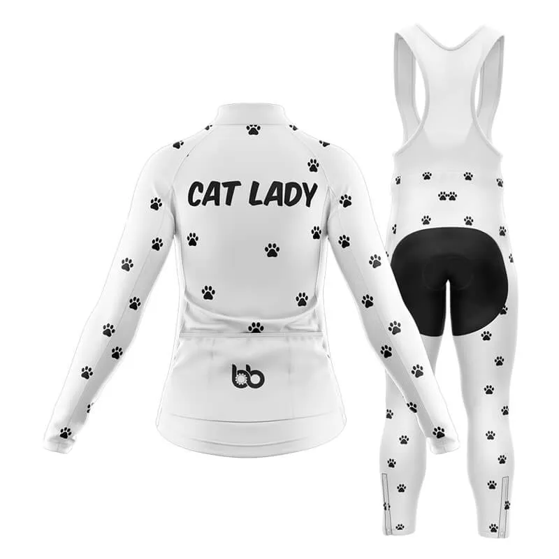 Cat Lady (V4-White) Club Cycling Kit