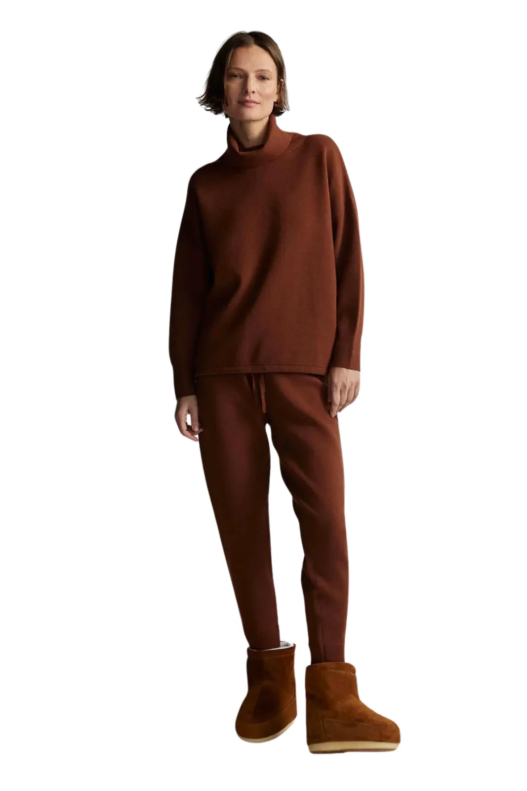 Cavendish Rollneck Knit, Tortoise Shell