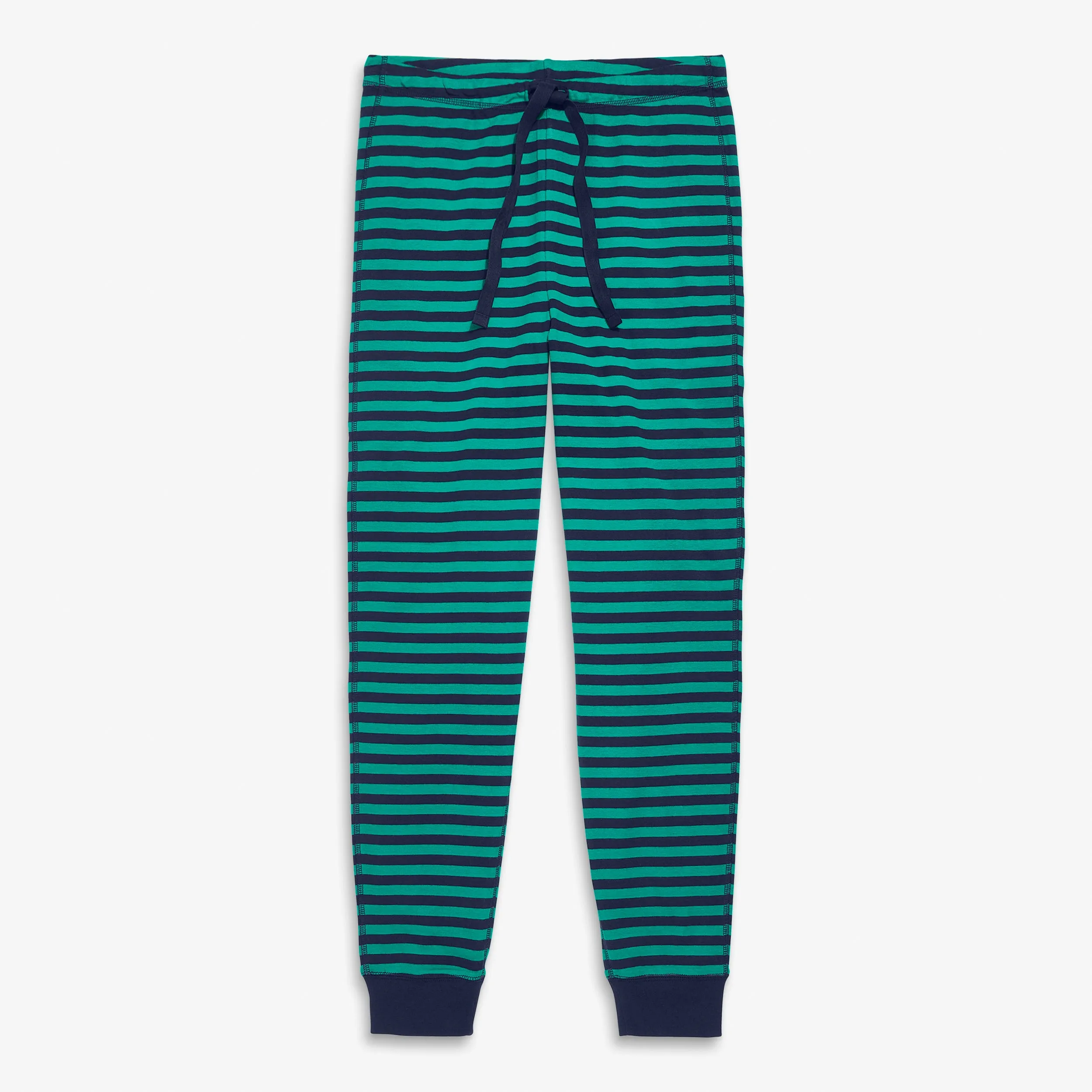 Clearance fit 2 grown-ups organic pj pant in stripe