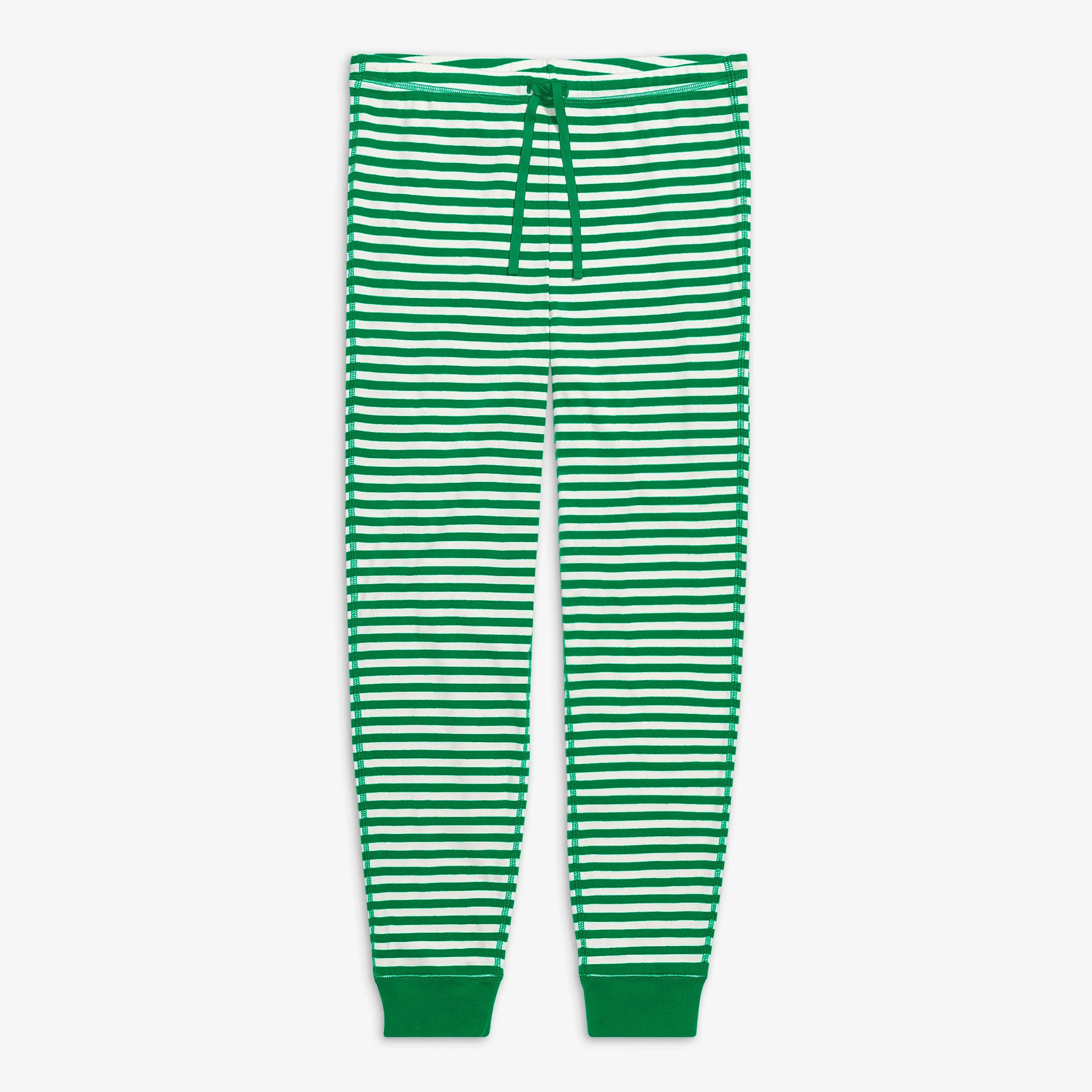 Clearance fit 2 grown-ups organic pj pant in stripe