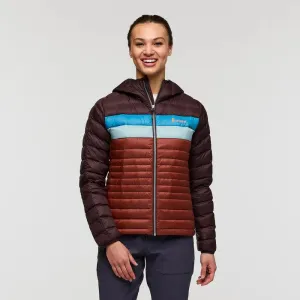 Cotopaxi Women’s Fuego Down Hooded Jacket Coffee/Rusty