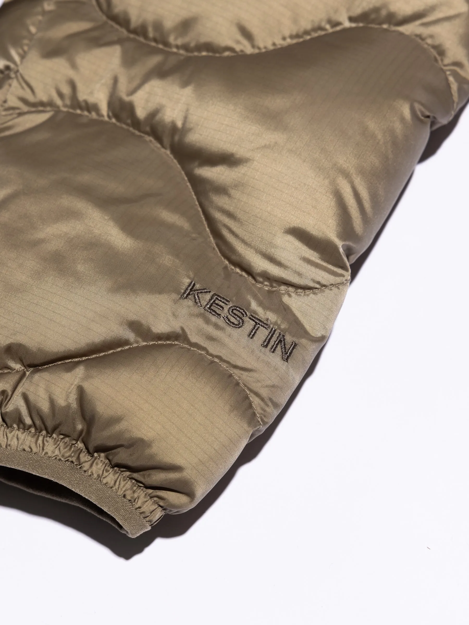 Optimized: Lightweight Olive Recycled Ripstop Cuillin Down Jacket