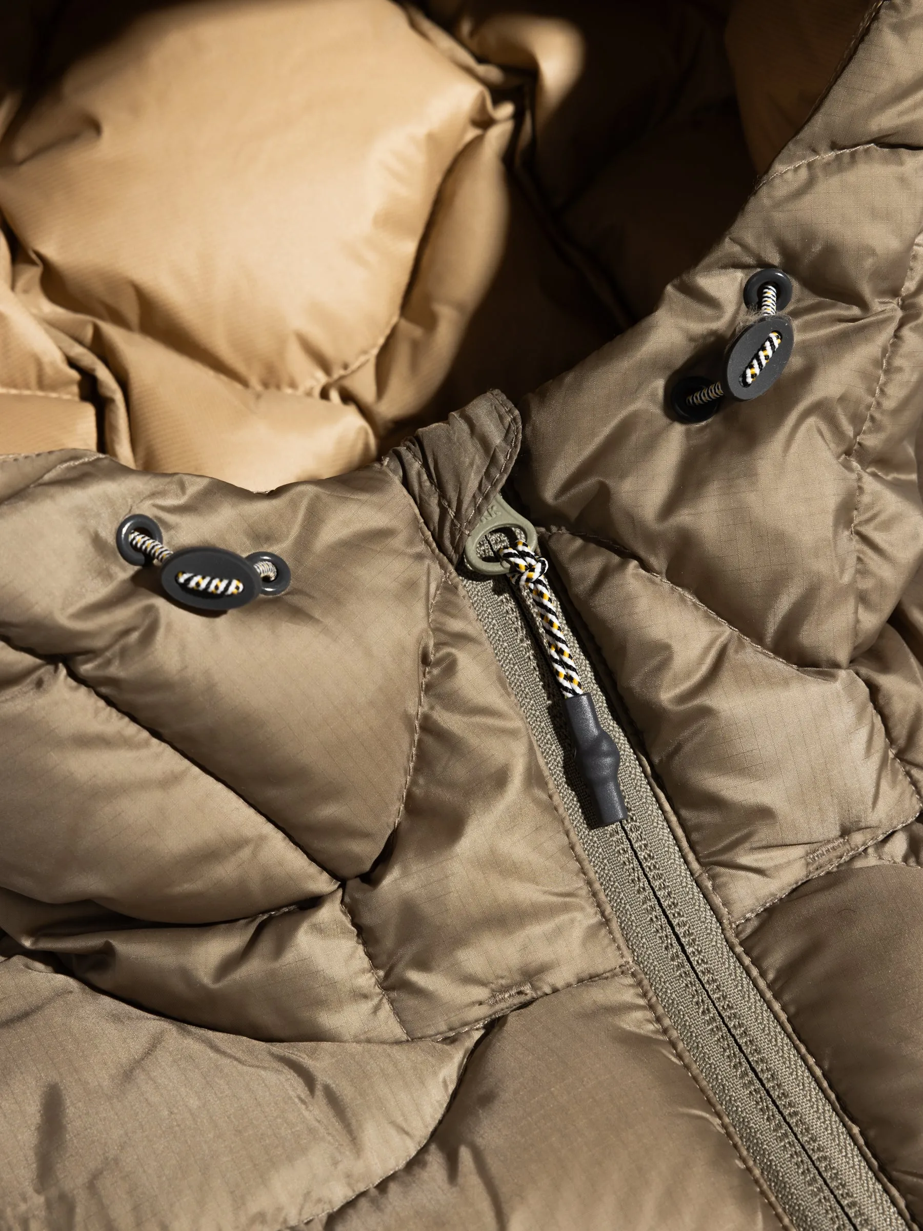 Optimized: Lightweight Olive Recycled Ripstop Cuillin Down Jacket