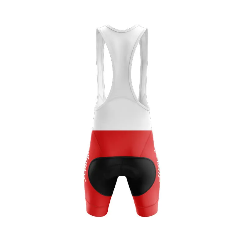 Cycologist Bib & Shorts (Red)