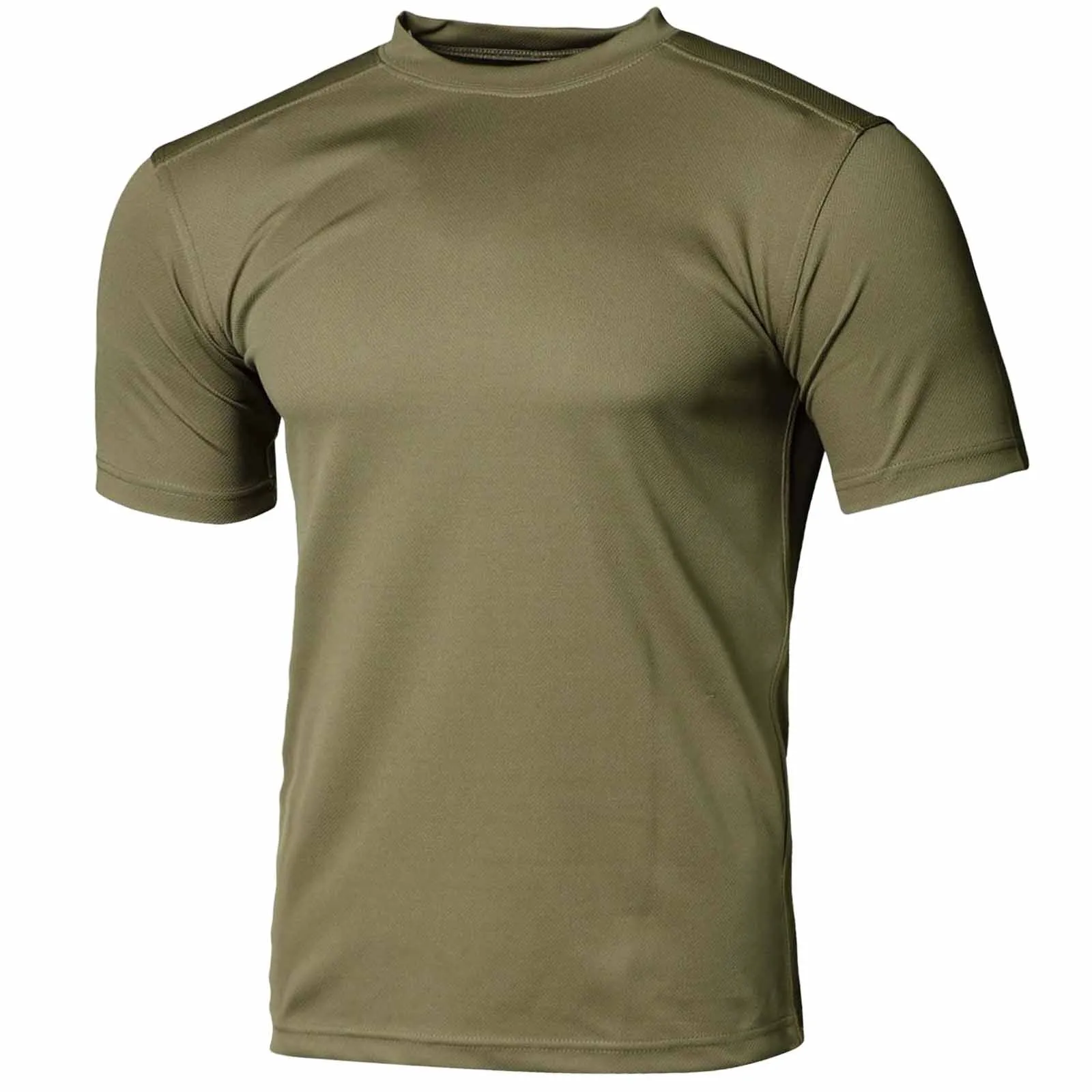 DISTRESSED Army Olive Coolmax T-Shirts