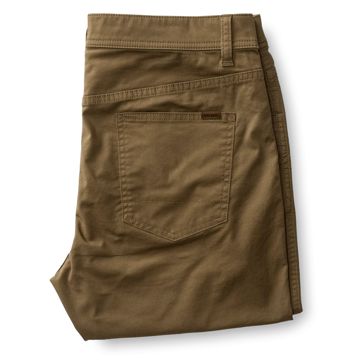 Duck Head Shoreline Twill 5-Pocket in Capers - Men's