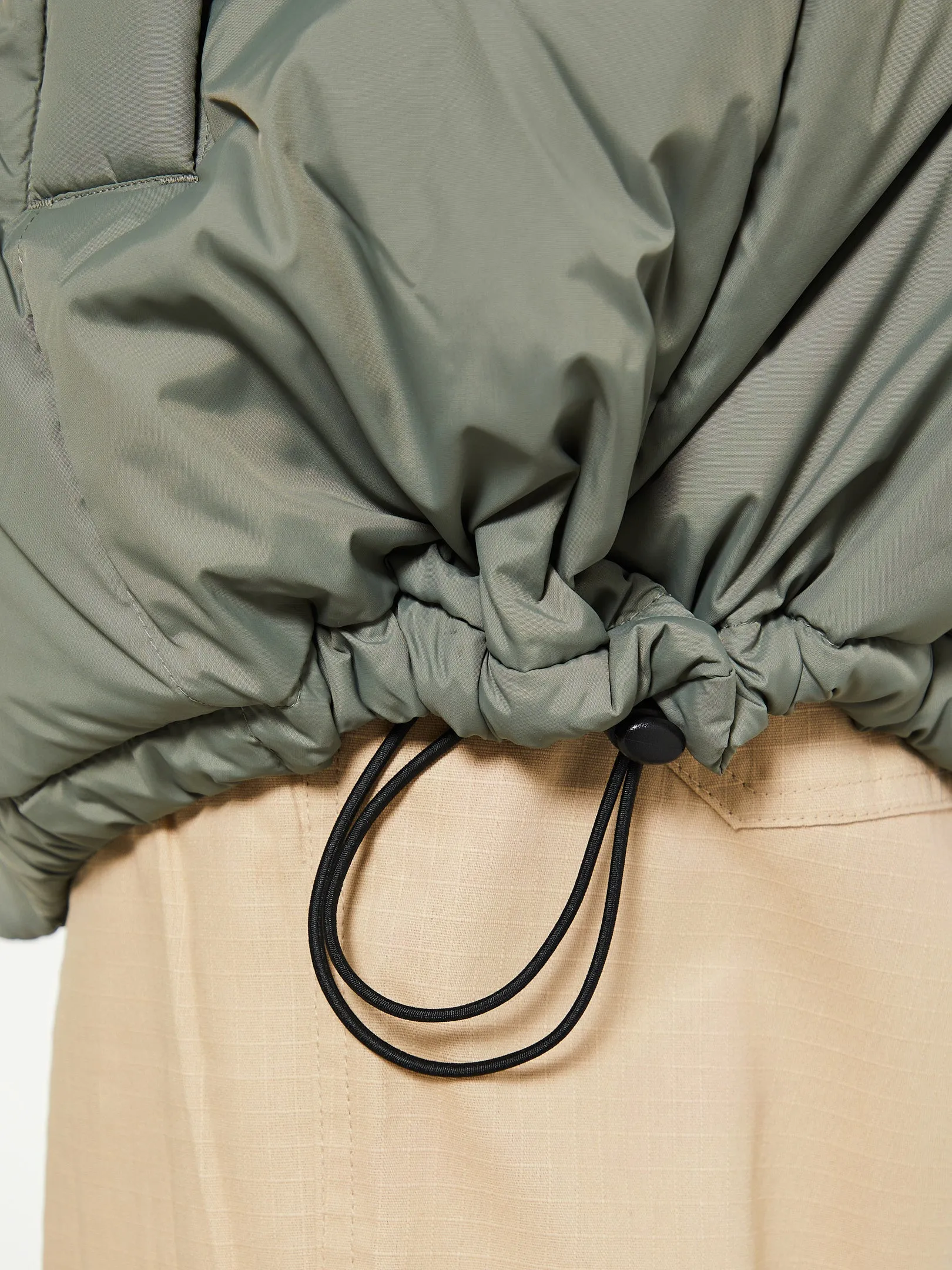 Dyngja Down Jacket in Glacial Clay