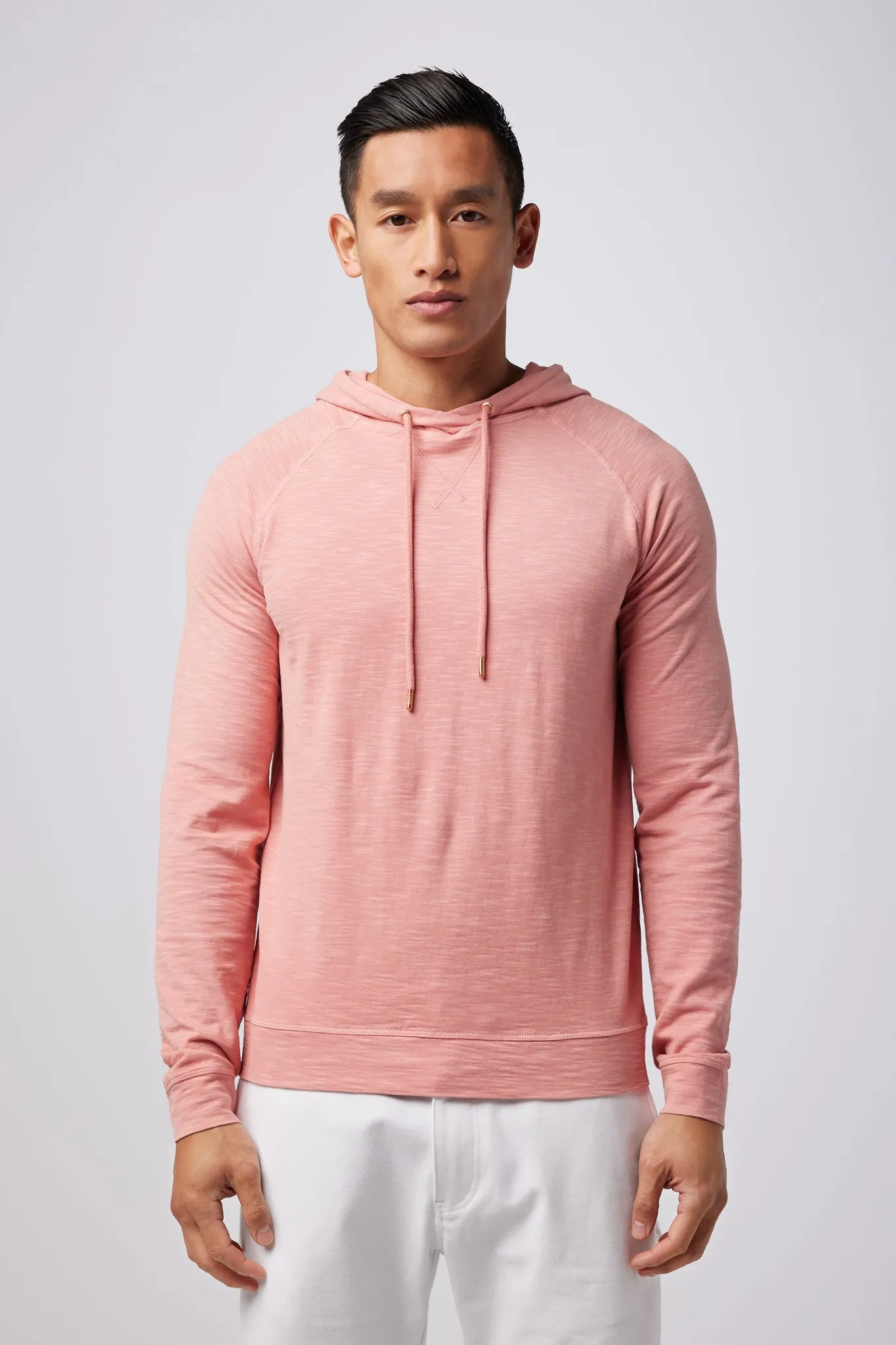 Good Man Brand LS Hoodie Soft Slub - Rosette