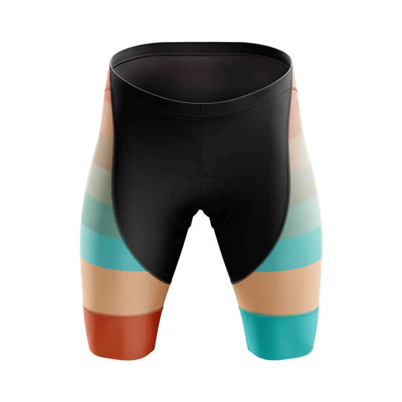 Gradient Frequency Shorts & Pants (Beige-Orange-Teal)