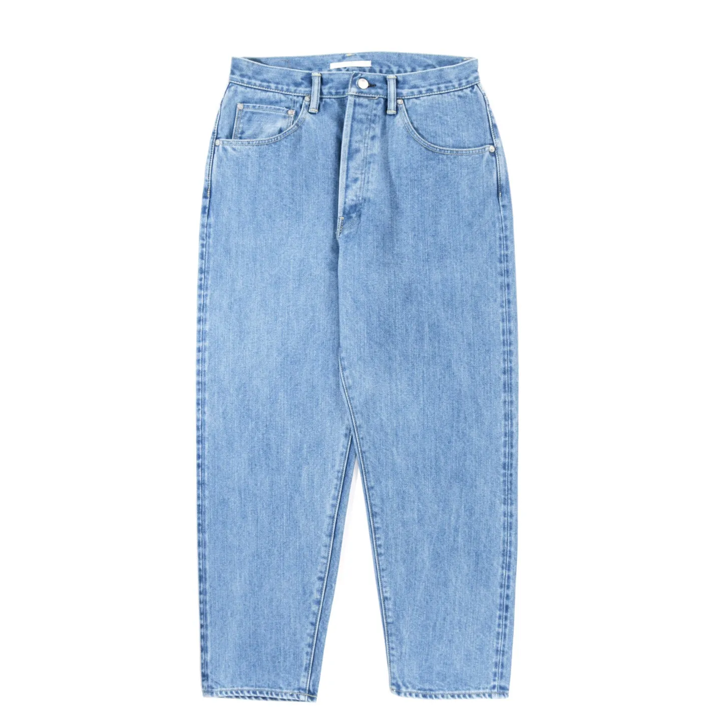 HATSKI LOOSE TAPERED DENIM ICE BLUE