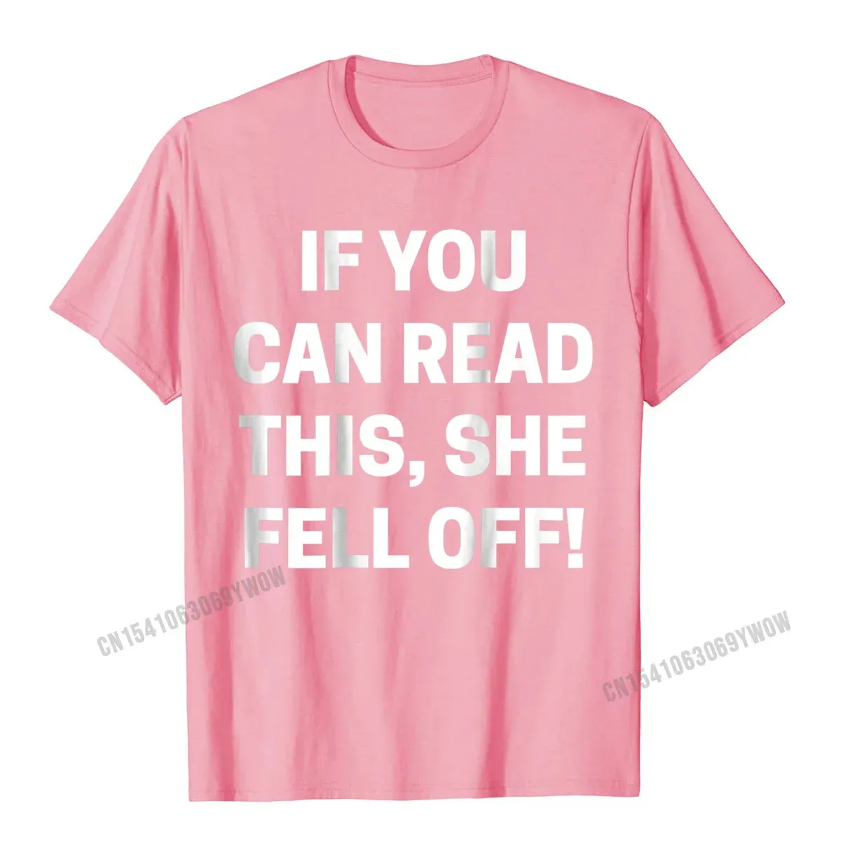 If You Can Read This She Fell Off Motorcycle T-Shirt