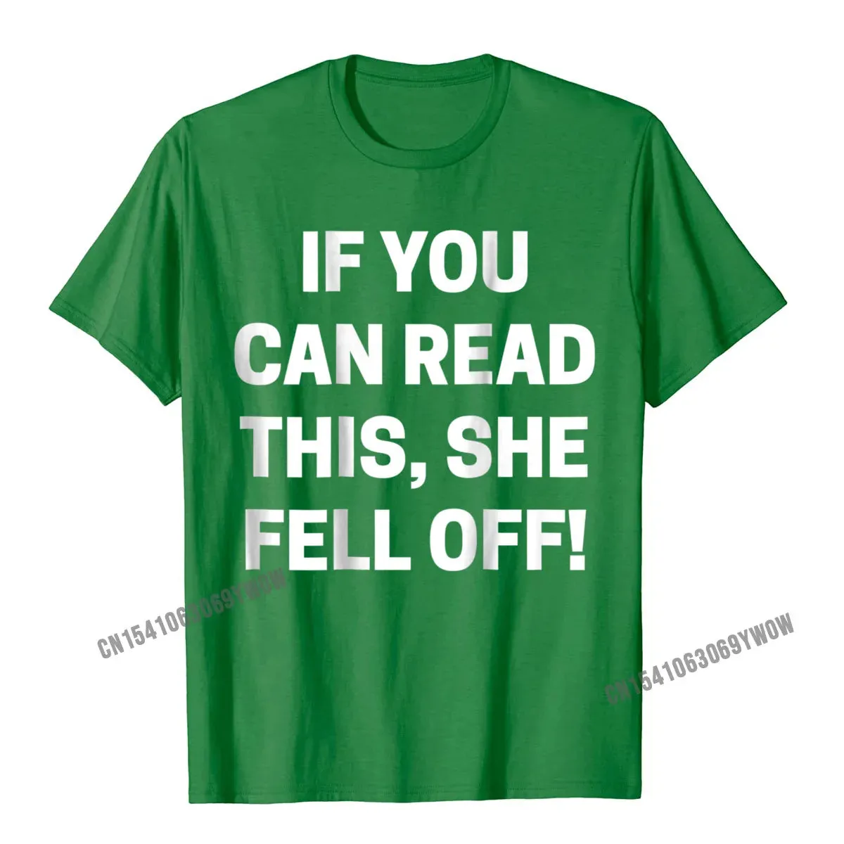 If You Can Read This She Fell Off Motorcycle T-Shirt