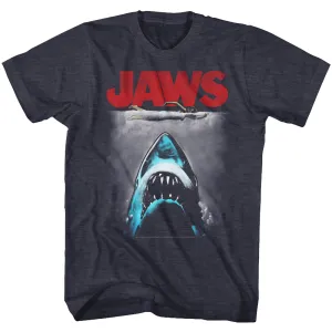 Jaws Red Logo Men's T-Shirt