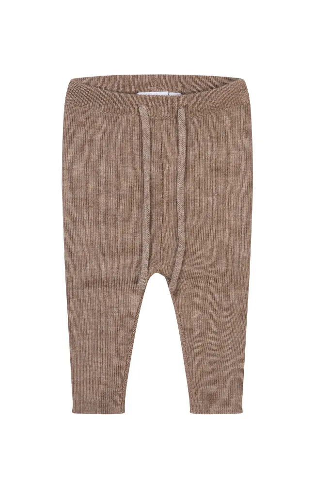 Kaya Pants Wool - Ash Melange