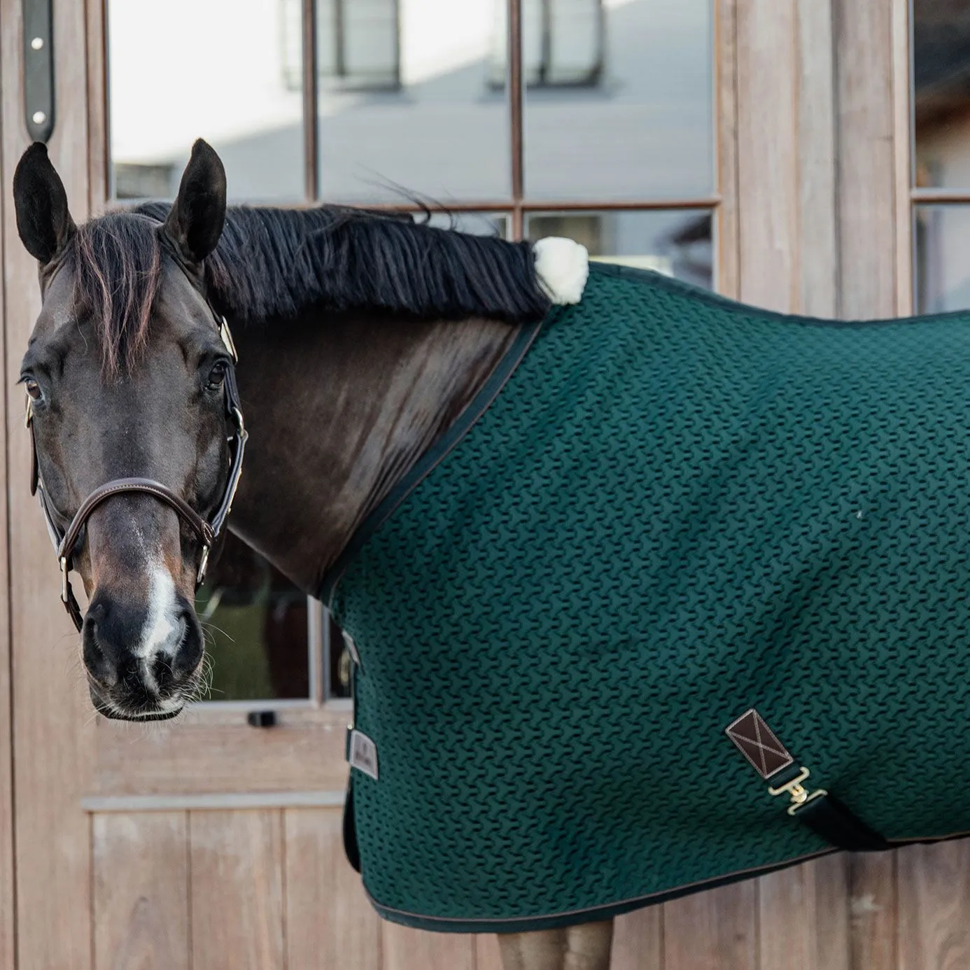 Kentucky Horsewear 4D Spacer Cooler Rug - Pine Green