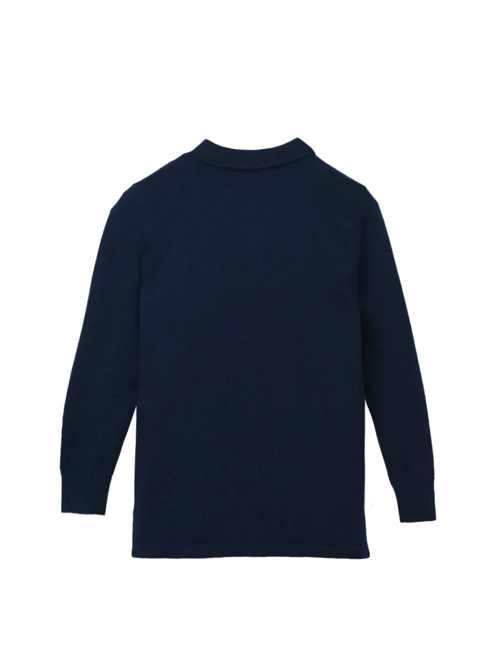 Kids Polo Sweater_Navy