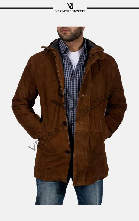 Men’s Brown Suede Sheriff Jacket