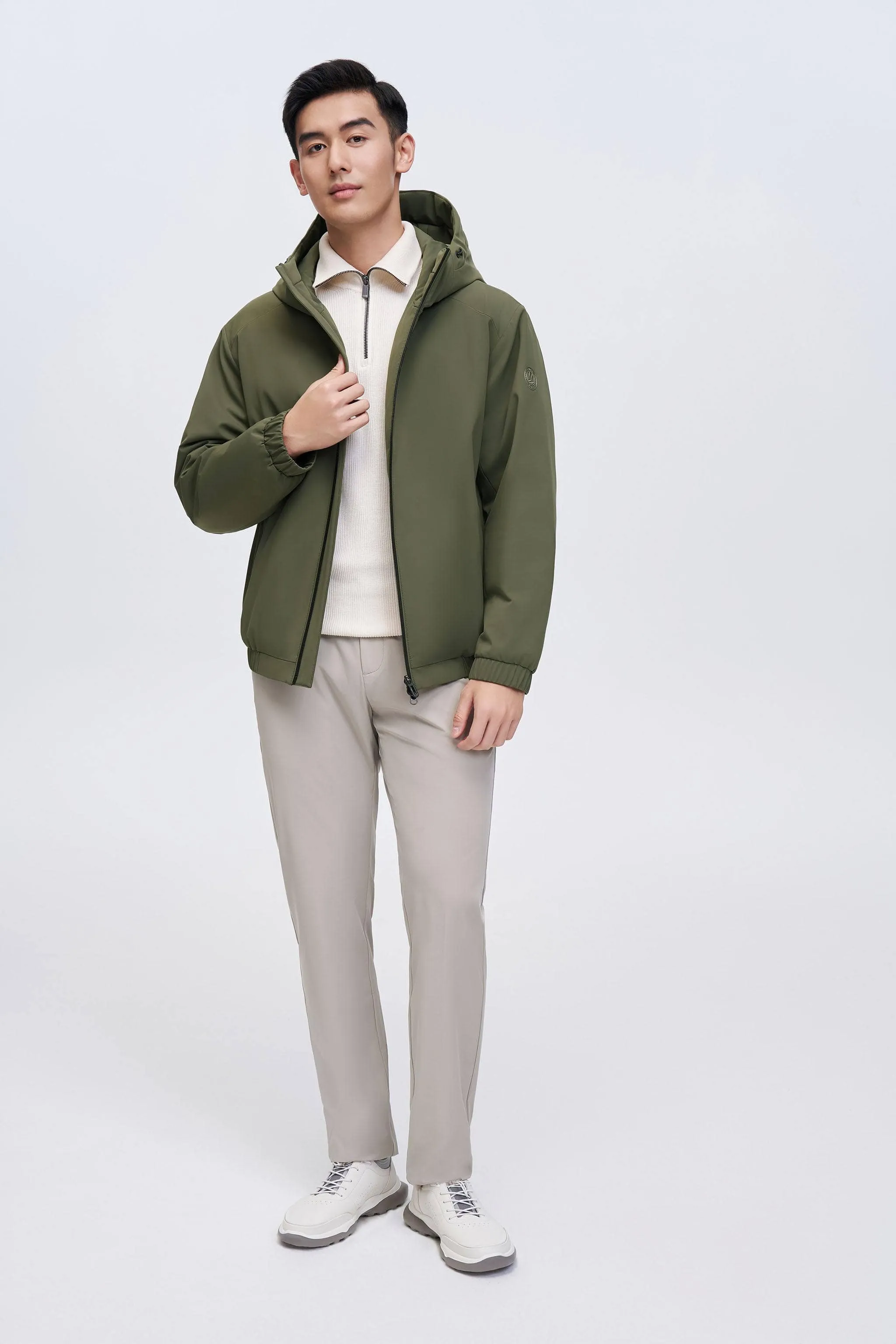 Men's Goose Down Anti-Crease Jacket