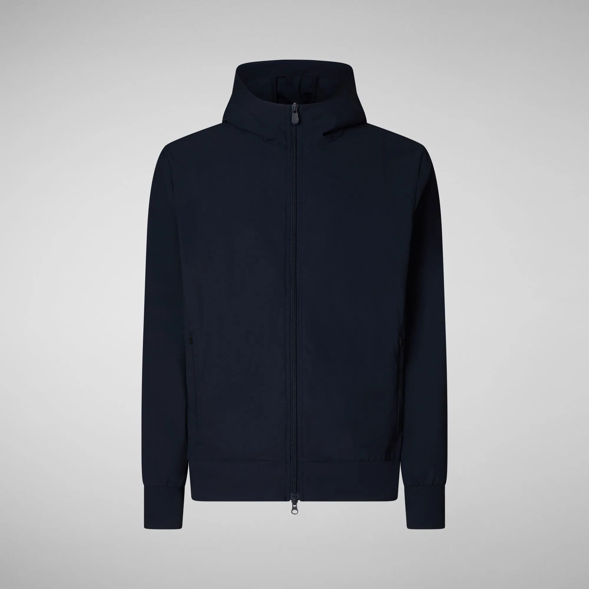 Men's Luiz Hooded Jacket in Navy Blue