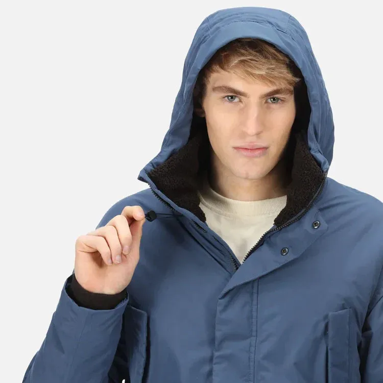 Men's Tavaris Waterproof Parka Jacket | Dark Denim