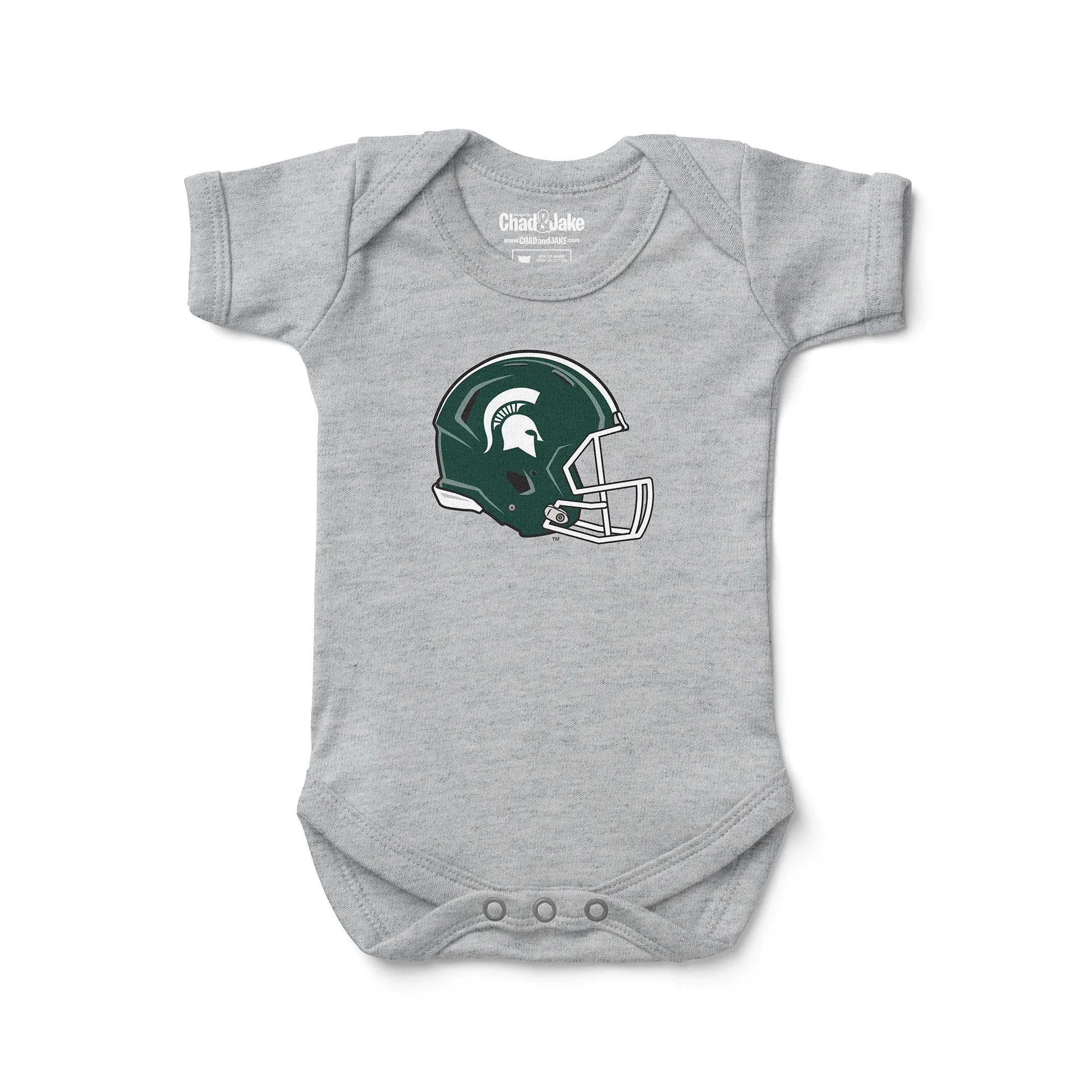 Michigan State Spartans Helmet Bodysuit