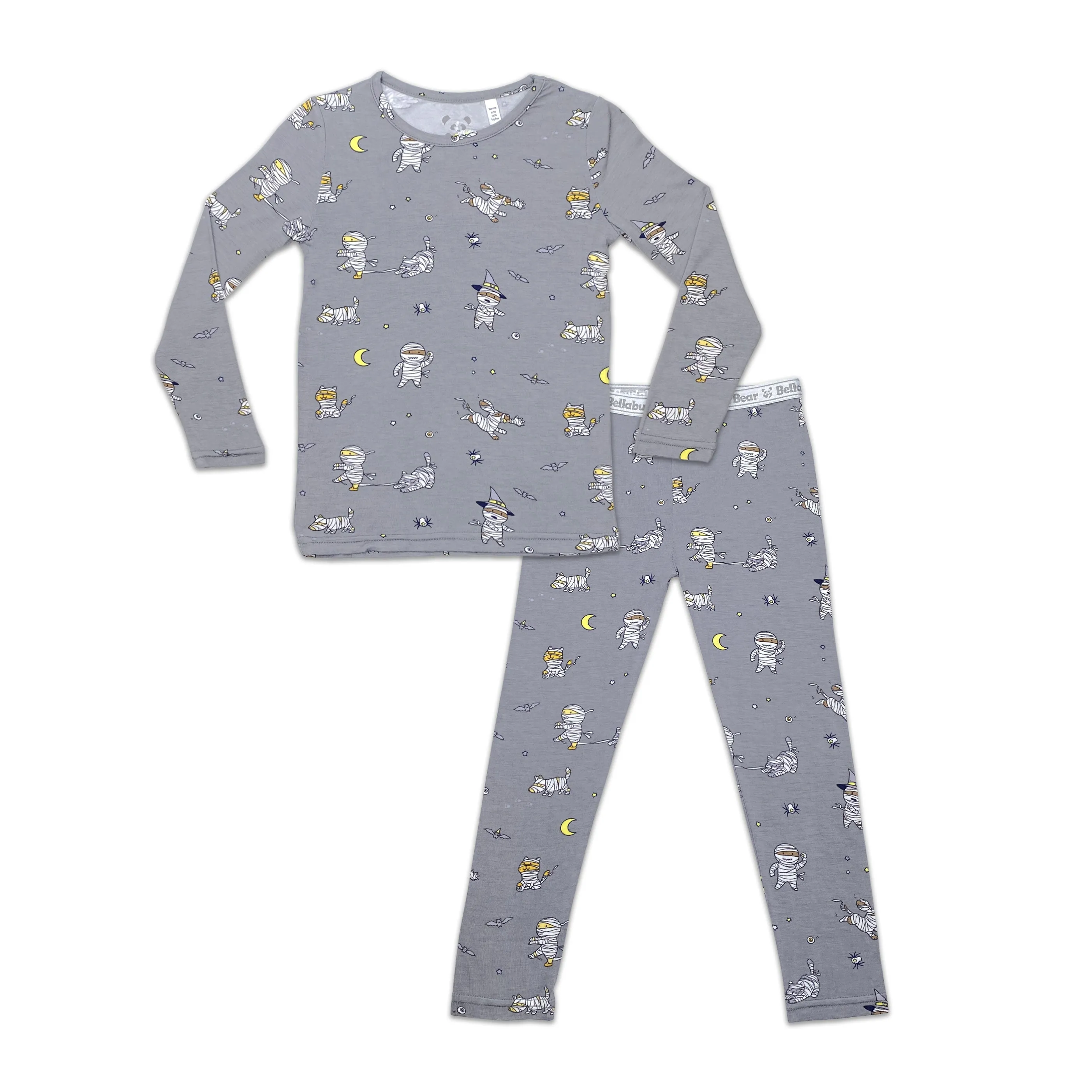 Mummies Halloween Bamboo Kids Pajamas