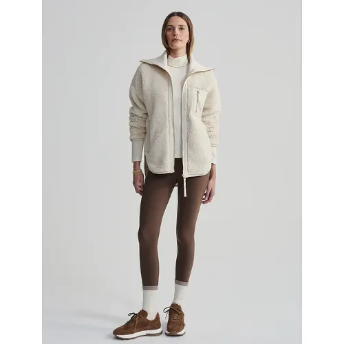 Myla Zip-Through Jacket in Sandshell