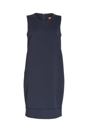 Narrow Panel Hem Dress - Dark Navy 8652