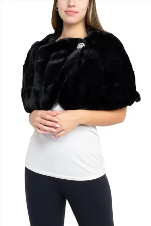 Nina Leonard Faux Fur