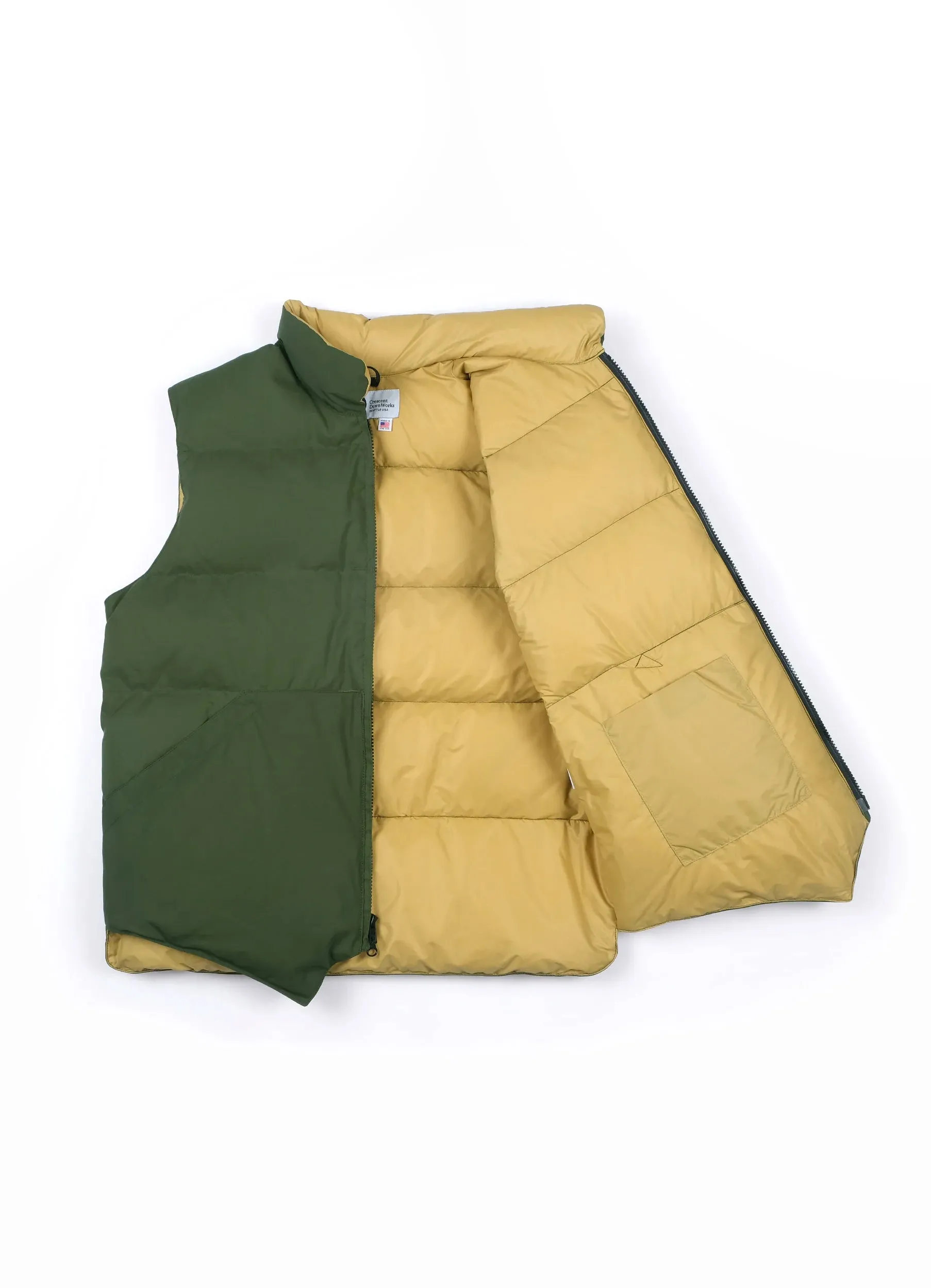 North By Northwest | 60/40 Cotton/Nylon Vest | Olive