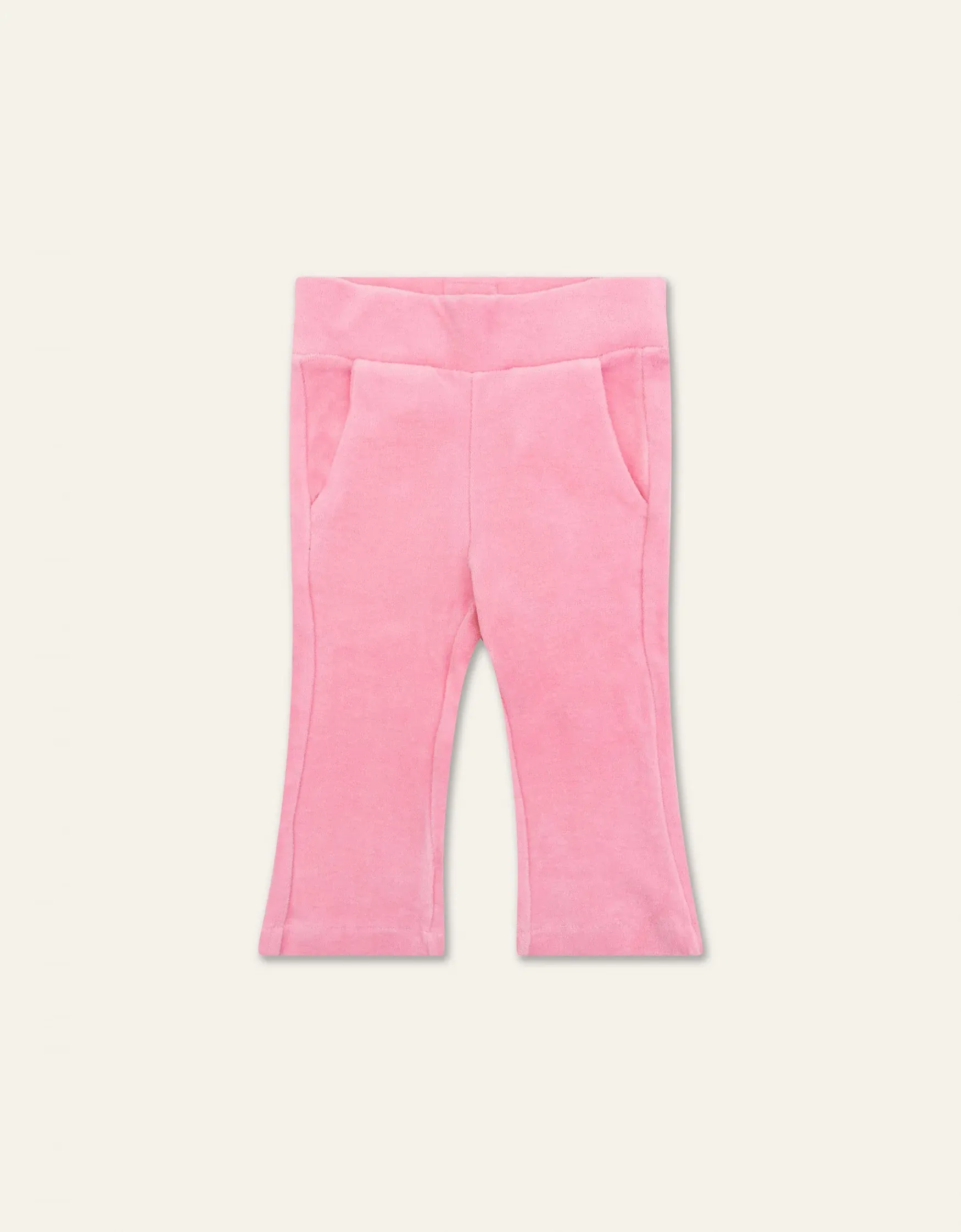 Pink Velvet Sweat Pants